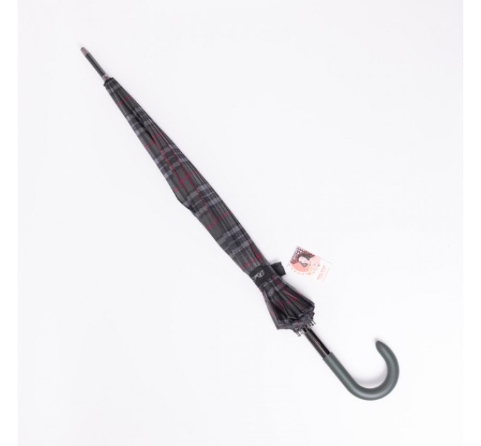 Парасоля тростина напівавтомат складна 117 см, зелений