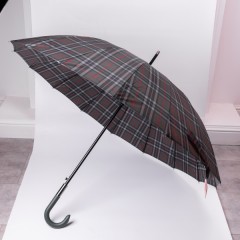 Парасоля тростина напівавтомат складна 117 см, зелений