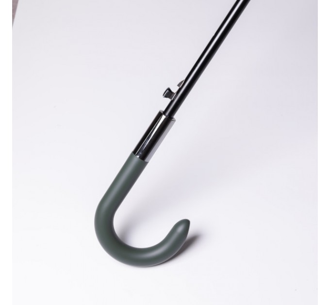 Парасоля тростина напівавтомат складна 117 см, зелений