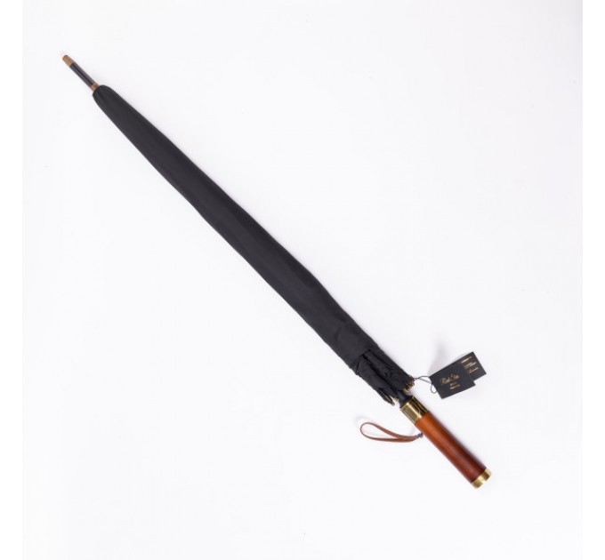 Парасоля-тростина складна напівавтомат 124 см, чорний