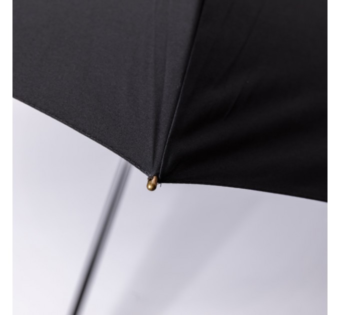 Парасоля-тростина складна напівавтомат 124 см, чорний