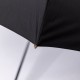 Парасоля-тростина складна напівавтомат 124 см, чорний