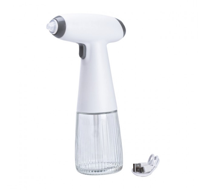 Автоматичний розпилювач для олії/оцту/соусів акумуляторний, білий