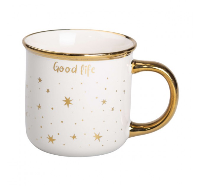 Чашка керамическая Good life 320 мл, белый Чашка керамическая Good life 320 мл, белый