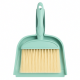 Набір для прибирання щітка та совок, ментоловий