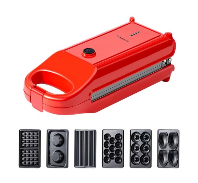 Мультипекар SOKANY SK-BBQ-836 на 6 пластин 700 Вт Мультипекар SOKANY SK-BBQ-836 на 6 пластин 700 Вт