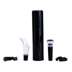 Набір для червоного вина електричний штопор/вакуумна пробка/аератор/ніж для фольги Набір для червоного вина електричний штопор/вакуумна пробка/аератор/ніж для фольги