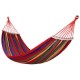 Гамак підвісний тканинний з поперечиною, червоний