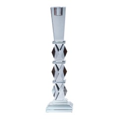 Підсвічник скляний Night Crystal 27.5 см