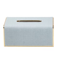 Серветниця текстильна 21х13,5х9 см, м'ятний