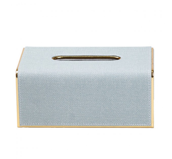 Серветниця текстильна 21х13,5х9 см, м'ятний Серветниця текстильна 21х13,5х9 см, м'ятний