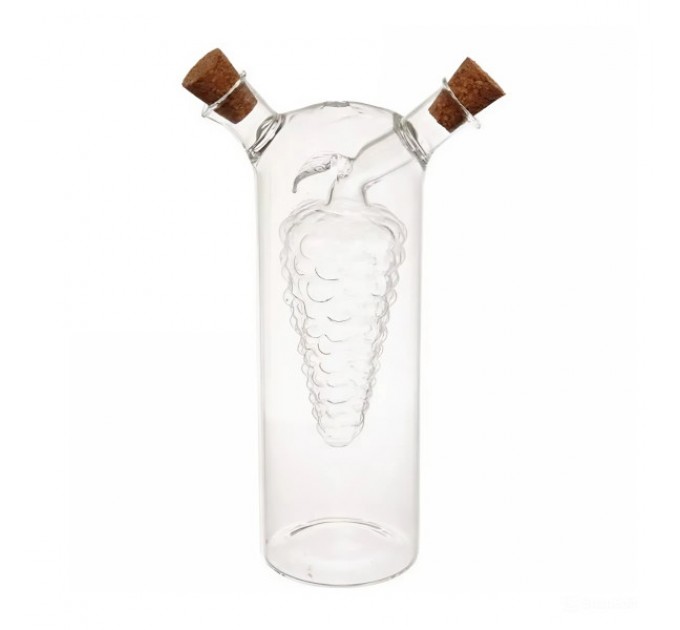 Пляшка для олії та оцту подвійна Vine 80/300 мл скляна