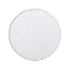 Тарілка керамічна в скандинавському стилі 25 см, білий