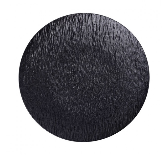 Тарілка сервірувальна керамічна 30 см, чорний Тарілка сервірувальна керамічна 30 см, чорний
