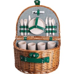Кошик для пікніка на 4 особи 41*31*22 см