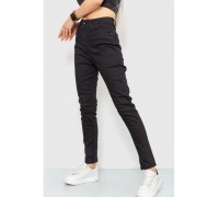 Джинсы женские skinny, цвет черный, 186R0028