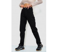 Джинсы женские MOM, цвет черный, 244R8570