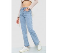 Джинсы женские стрейч, цвет голубой, 129R2350
