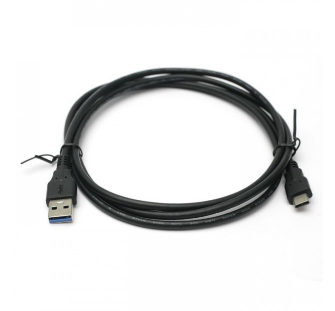 Дата кабель USB 3.0 AM to USB-C 1.5m PowerPlant (KD00AS1254)