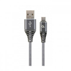 Дата кабель USB 2.0 AM to USB-C 1.0m Cablexpert (CC-USB2B-AMCM-1M-WB2)