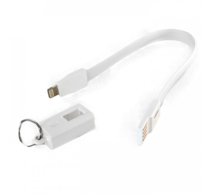 Дата кабель USB 2.0 AM to Lightning 0.18m white Extradigital (KBU1789)