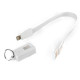Дата кабель USB 2.0 AM to Lightning 0.18m white Extradigital (KBU1789)