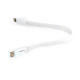 Дата кабель USB 2.0 AM to Lightning 0.18m white Extradigital (KBU1789)