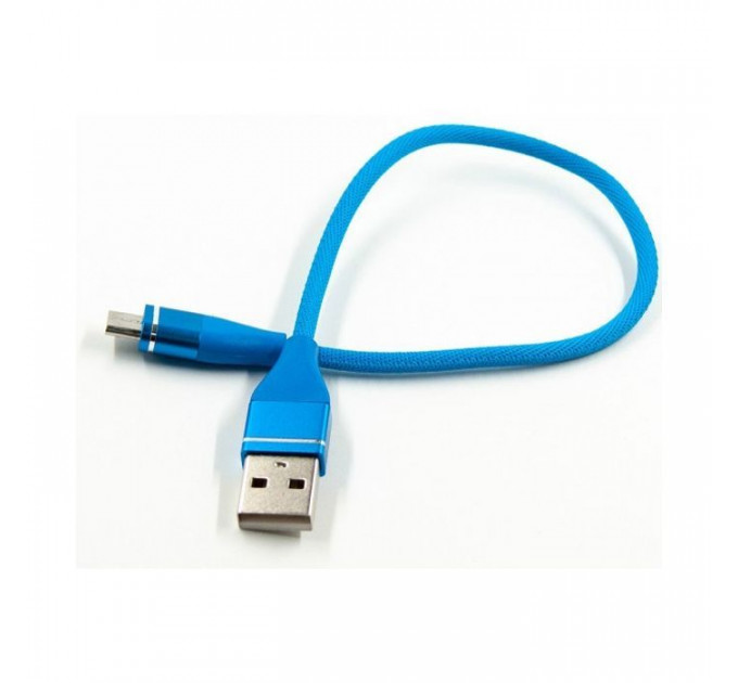 Дата кабель USB 2.0 AM to Micro 5P 0.25m blue Dengos (NTK-M-SHRT-SET-BLUE) Дата кабель USB 2.0 AM to Micro 5P 0.25m blue Dengos (NTK-M-SHRT-SET-BLUE)