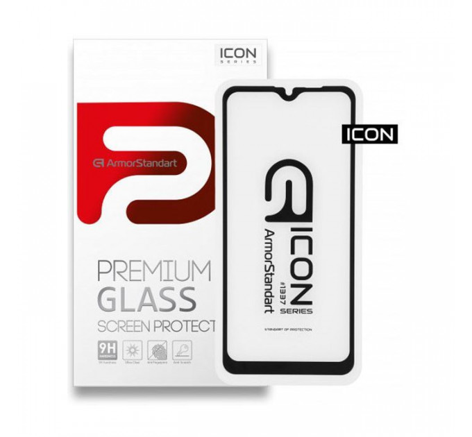 Скло захисне Armorstandart Icon Realme С2 Black (ARM56298-GIC-BK)