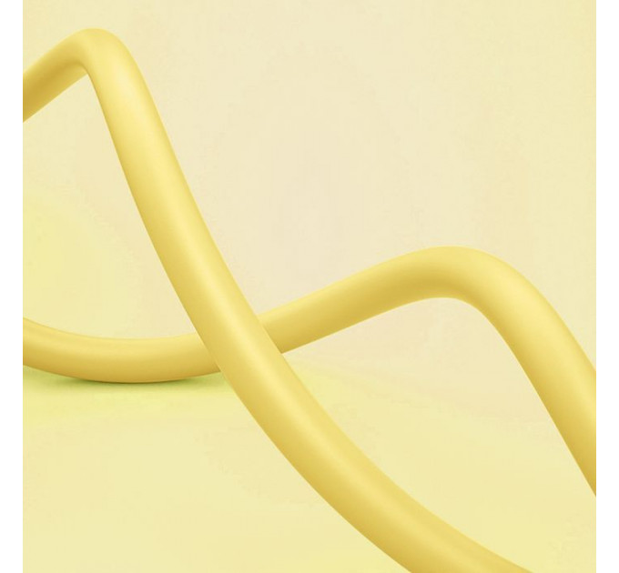 Дата кабель USB 2.0 AM to Micro 5P 1.0m soft silicone yellow ColorWay (CW-CBUM043-Y)