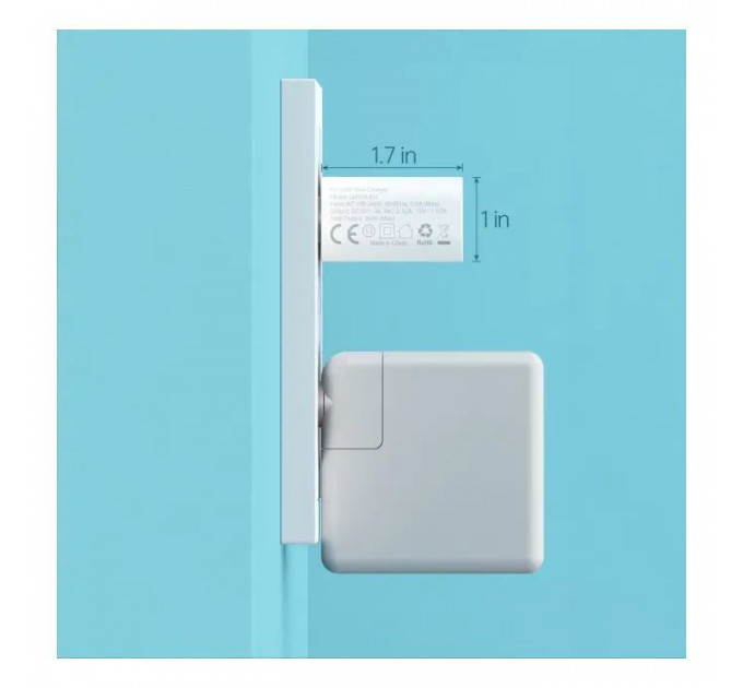 Зарядний пристрій Choetech USB-С 20W PD\/QC (Q5004-EU-WH)