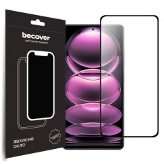 Скло захисне BeCover Xiaomi Redmi Note 12Pro\/12 Pro 5G\/12 Pro Plus Black (708784)