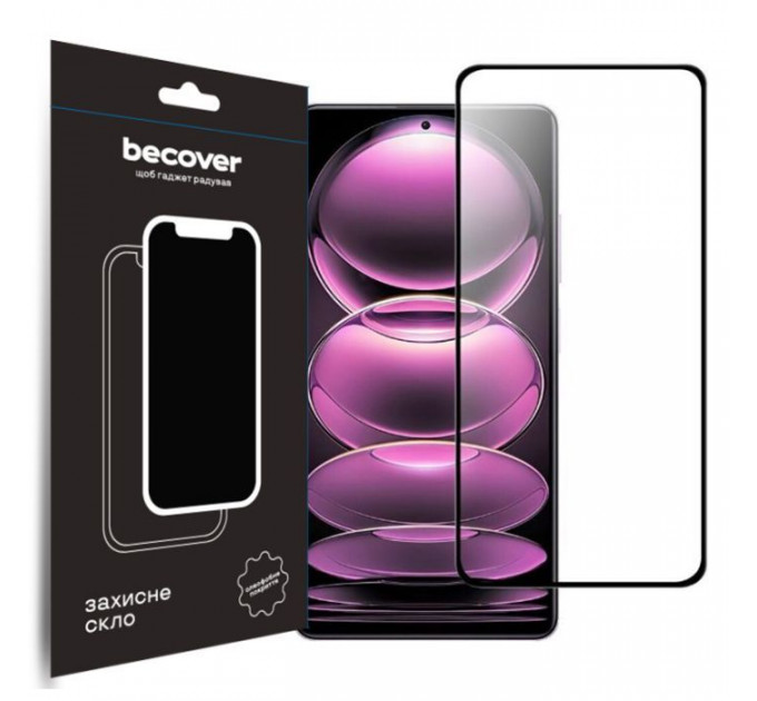 Стекло защитное BeCover Xiaomi Redmi Note 12Pro/12 Pro 5G/12 Pro Plus Black (708784) Стекло защитное BeCover Xiaomi Redmi Note 12Pro/12 Pro 5G/12 Pro Plus Black (708784)