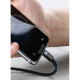 Дата кабель USB-C to Lightning 1.0m 18W 2.1A Cafule Black-Grey Baseus (CATLKLF-G1)