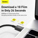 Дата кабель USB-C to Lightning 1.0m 20W Superior Series Black Baseus (CATLYS-A01)