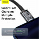 Дата кабель USB-C to Lightning 1.0m 20W Superior Series Black Baseus (CATLYS-A01)