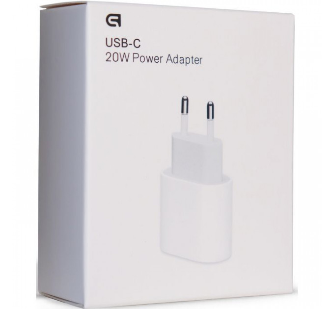 Зарядний пристрій Armorstandart AMHJ83 20W USB-C Power Adapter White (ARM58528)