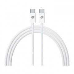 Дата кабель USB-C to USB-C 1.0m ABMM093 white Armorstandart (ARM63471)
