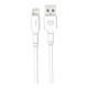 Дата кабель USB 2.0 AM to Lightning 1.0m AR12 3A white Armorstandart (ARM59531)