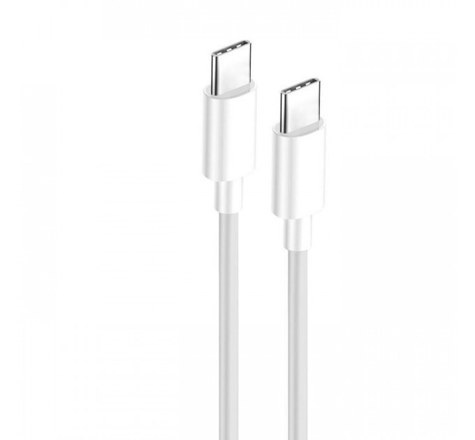 Дата кабель USB-C to USB-C 1.0m 3A 60W white ColorWay (CW-CBPDCC055-WT)
