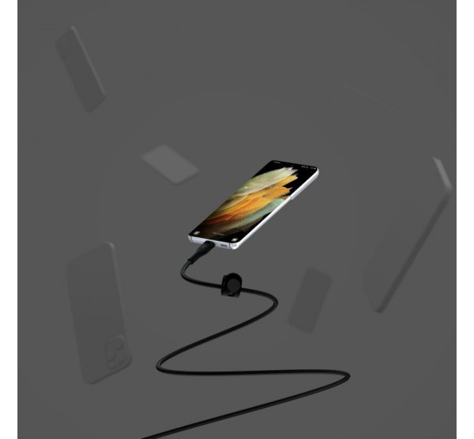 Дата кабель USB-C to USB-C 1.0m Belkin (CAB011BT1MBK)
