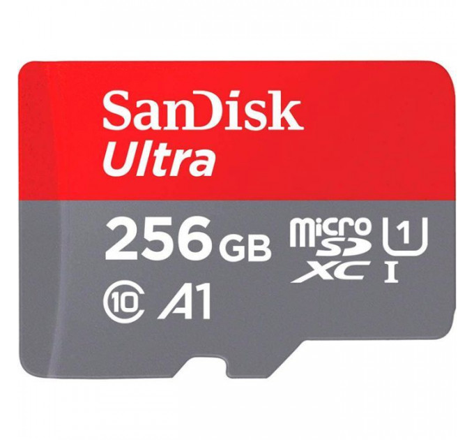 Карта пам/'яті SanDisk 256GB microSD class 10 UHS-I Ultra (SDSQUAC-256G-GN6MN)