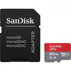Карта пам/'яті SanDisk 512GB microSDXC class 10 UHS-I Ultra (SDSQUAC-512G-GN6MA)