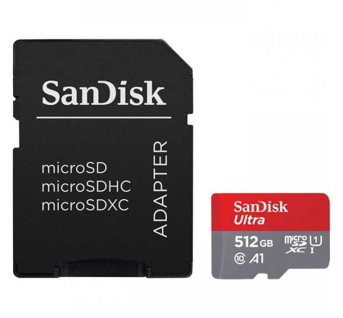 Карта пам/'яті SanDisk 512GB microSDXC class 10 UHS-I Ultra (SDSQUAC-512G-GN6MA) Карта пам/'яті SanDisk 512GB microSDXC class 10 UHS-I Ultra (SDSQUAC-512G-GN6MA)