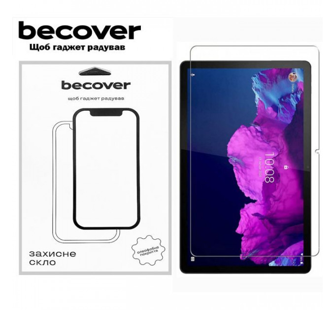 Скло захисне BeCover Lenovo Tab K11 Plus TB-352F 11.45\" (711820) Скло захисне BeCover Lenovo Tab K11 Plus TB-352F 11.45\" (711820)