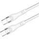 Дата кабеля USB-C to USB-C 1.0m (PD Fast Charging 240W) 5А white ColorWay (CW-CBPDCC065-WT)