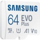 Карта пам/'яті Samsung 64GB microSD class 10 UHS-I U3 V30 A1 EVO Plus (MB-MC64SA\/EU)