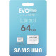 Карта пам/'яті Samsung 64GB microSD class 10 UHS-I U3 V30 A1 EVO Plus (MB-MC64SA\/EU)