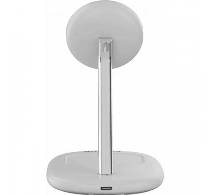 Зарядное устройство Canyon Wireless Charger WCS-205 15W Qi2 2in1 w/o adapter White (CNS-WCS205WW\/A)