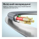 Дата кабель USB-C to USB-C 1.2m Promate (springy.grey)
